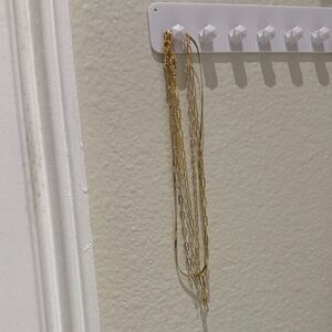 Elegant Gold Chain Necklaces Set
